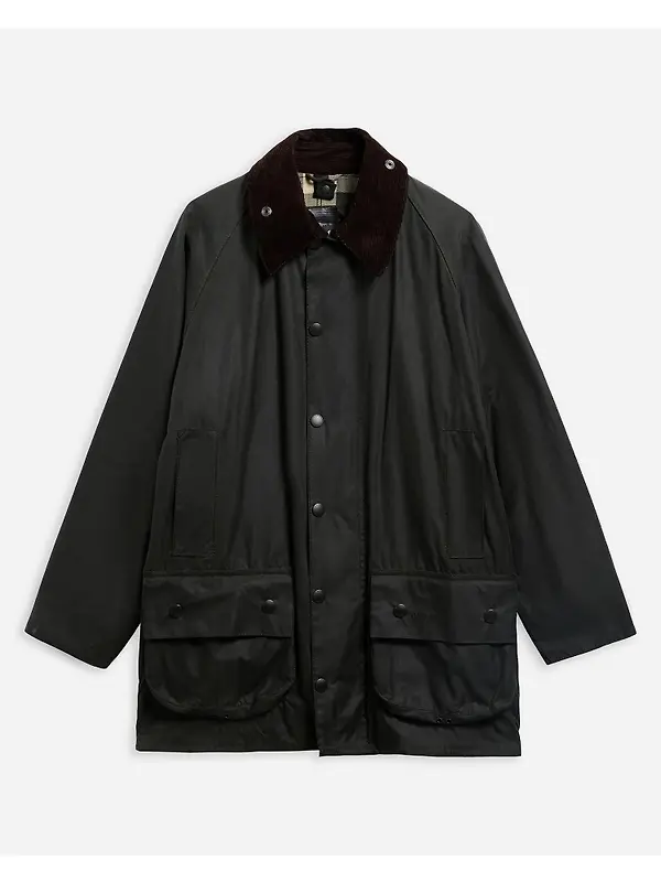 Barbour Men's Beaufort Waxed Jacket - Sage Image 10