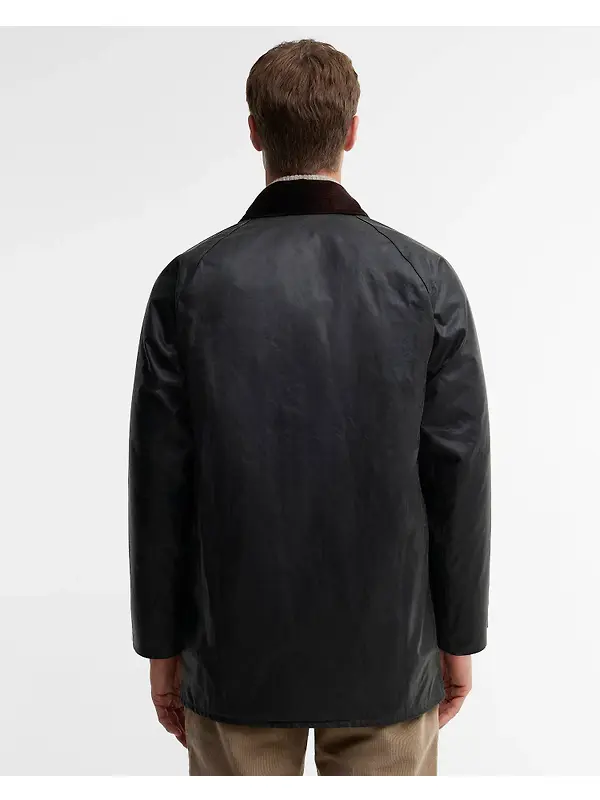 Barbour Men's Beaufort Waxed Jacket - Sage Image 4