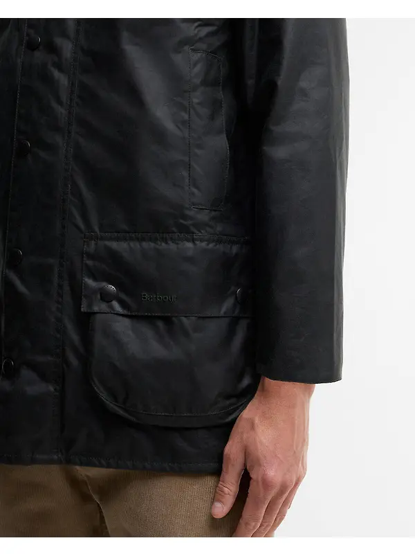 Barbour Men's Beaufort Waxed Jacket - Sage Image 7