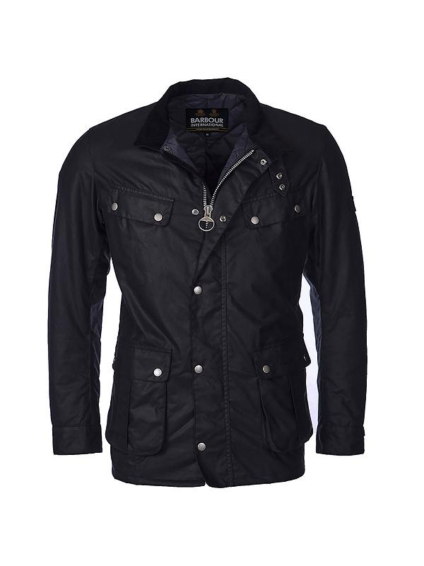 Barbour International Men's Tourer Duke Wax Jacket - Black