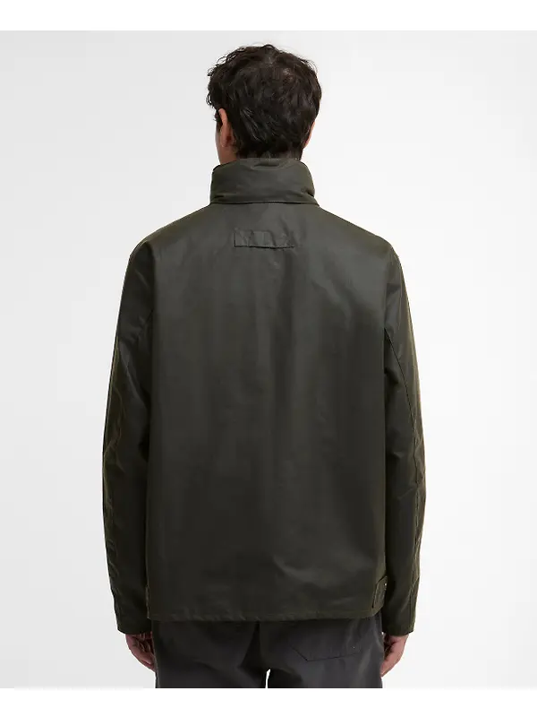 Barbour Men's Re-Engineered Ridley Wax Jacket - Archive Olive Image 4