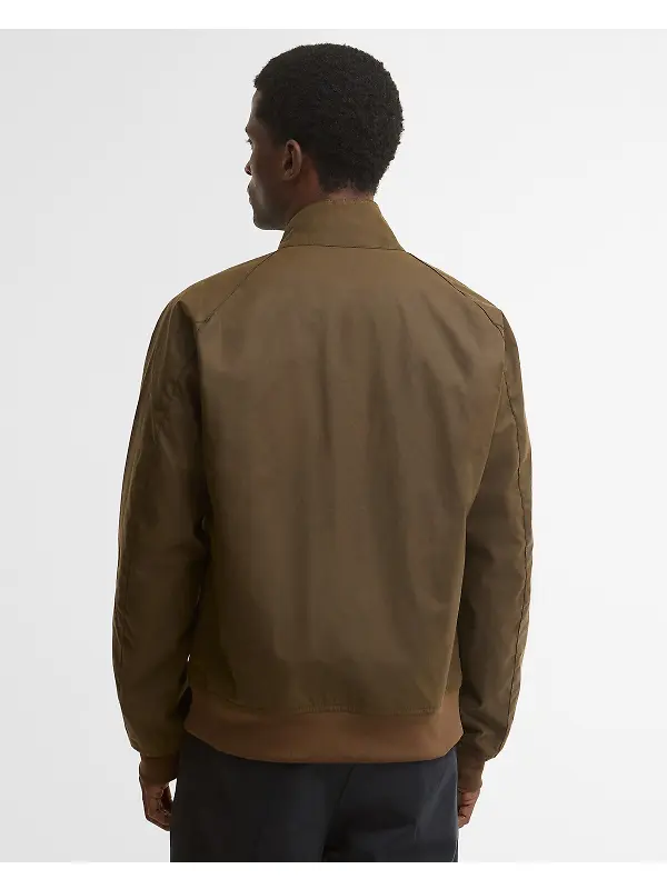Barbour Men's Chelsea Blouson Wax Jacket - Brown Image 4