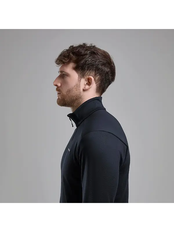Montane Men's Protium Fleece Jacket - Black Image 4