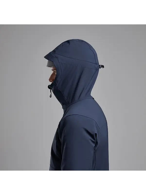Montane Men's Tenacity XT Hooded Softshell Jacket - Eclipse Blue Image 4