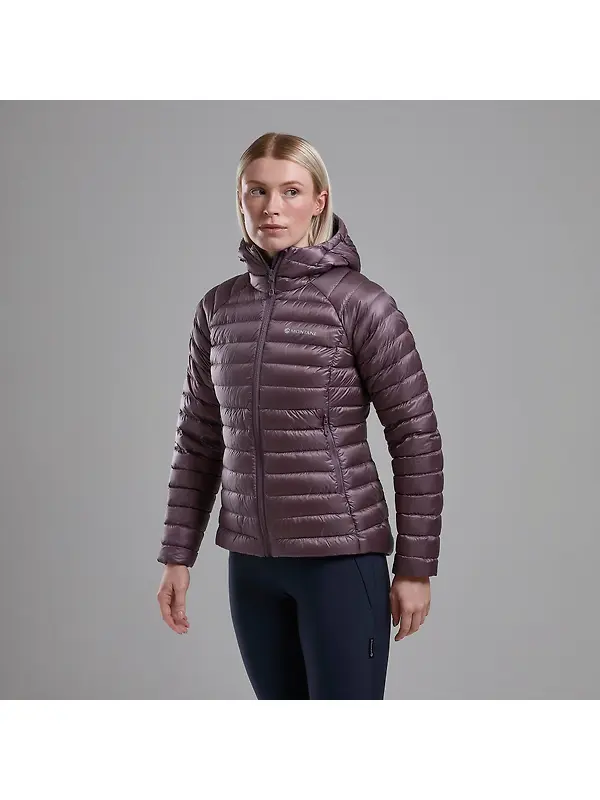 Montane Women's Anti-Freeze Hooded Down Jacket - Moonscape Image 2
