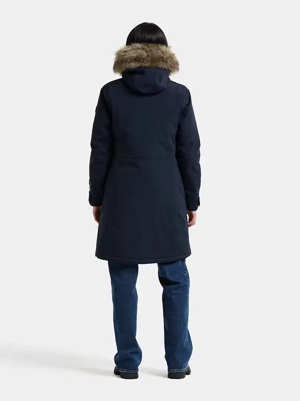 Didriksons Women's Erna Waterproof Parka - Dark Night Blue Image 5