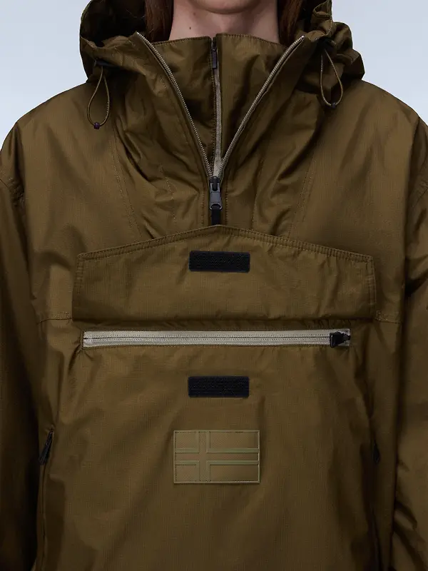 Napapijri Men's Rainforest Next Summer Anorak - Dark Green Olive Image 7