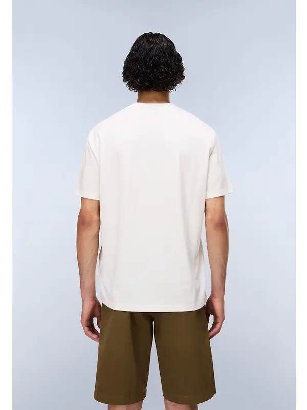 Napapijri Men's Phos T-Shirt - White Whisper Image 5