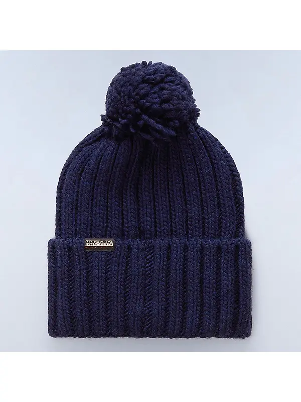 Napapijri Men's Semiury Bobble Beanie - Blue Marine Image 3