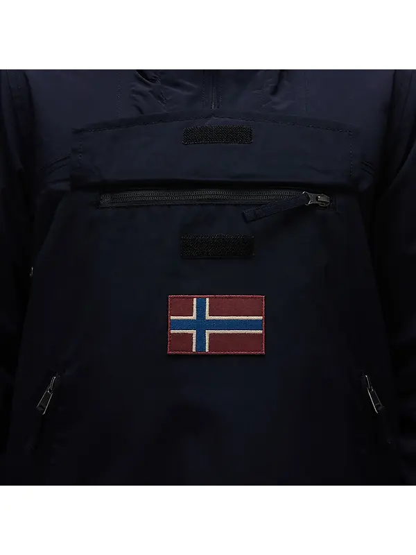 Napapijri Women's Rainforest Pocket Anorak Jacket - Black Image 6