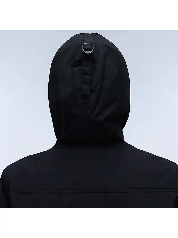 Napapijri Women's Rainforest Pocket Anorak Jacket - Black Image 7