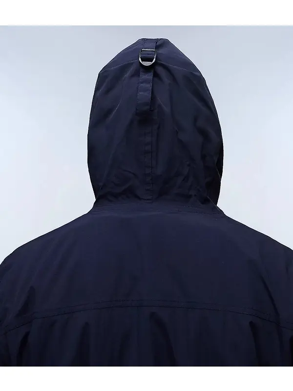 Napapijri Men's Rainforest Winter Anorak Jacket - Blue Marine Image 7