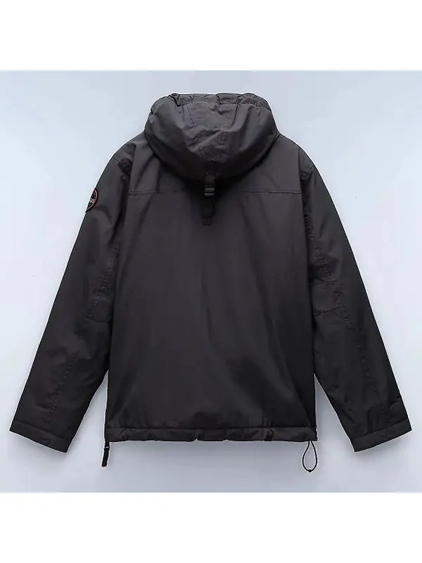 Napapijri Men's Rainforest Winter Anorak Jacket - Dark Grey Image 6