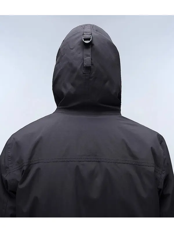 Napapijri Men's Rainforest Winter Anorak Jacket - Dark Grey Image 8