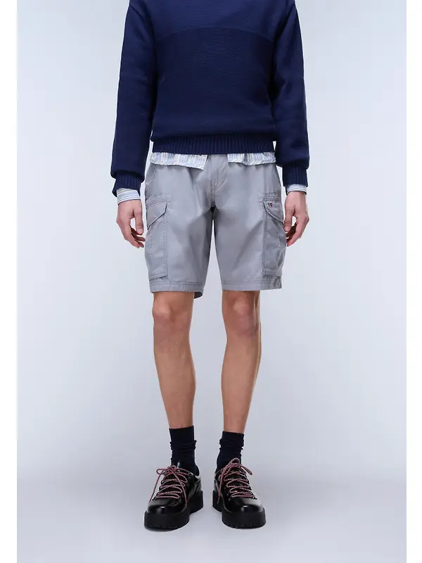 Napapijri Men's Noto 2.0 Cargo Shorts - Shark Skin Image 2