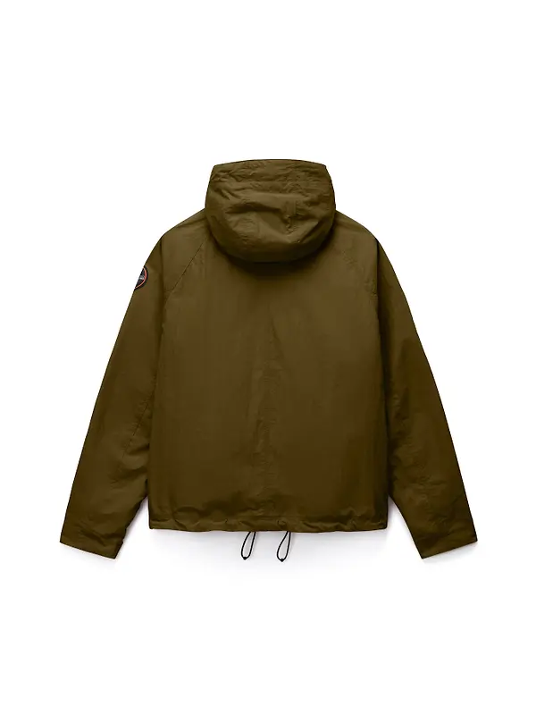 Napapijri Men's Rivalto Cotton Jacket - Dark Green Olive Image 9
