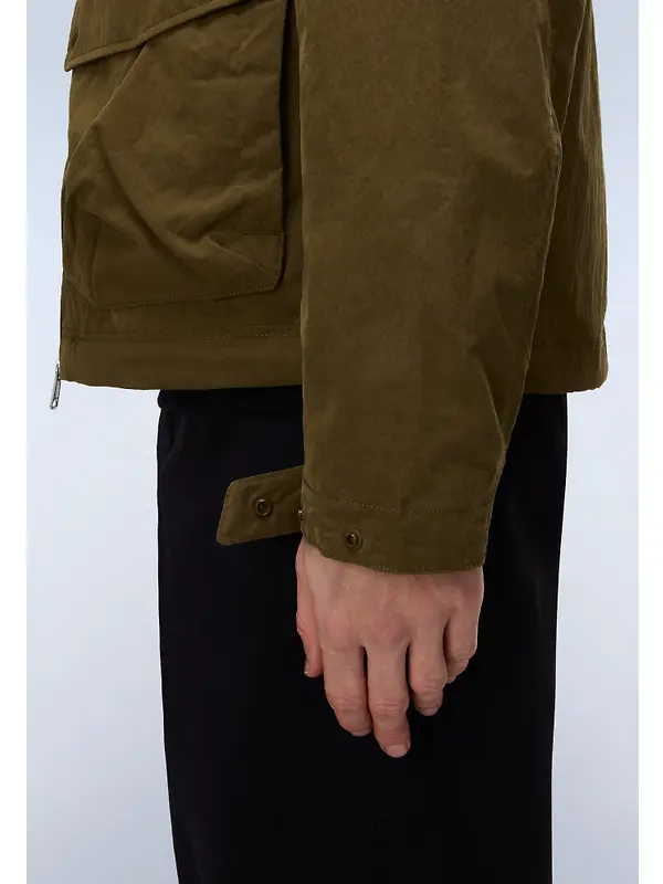 Napapijri Men's Rivalto Cotton Jacket - Dark Green Olive Image 8