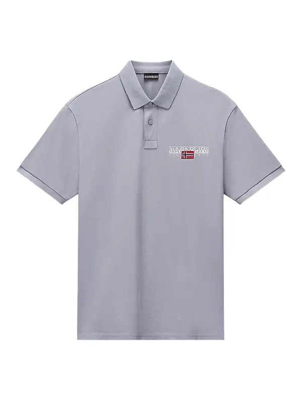 Napapijri Men's Aylmer Short Sleeve Polo Shirt - Ultimate Grey Image 1