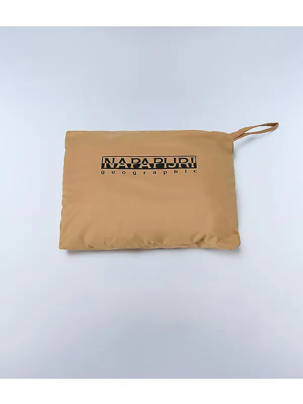 Napapijri Rainforest Ripstop Anorak Jacket - Tannin Beige Image 9