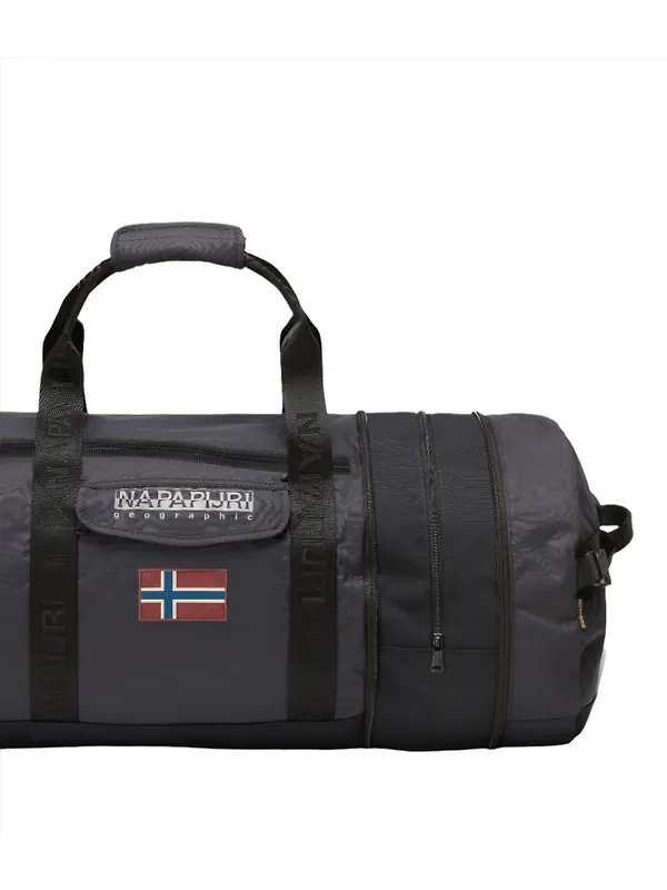Napapijri Bering Travel Bag - Black Image 6