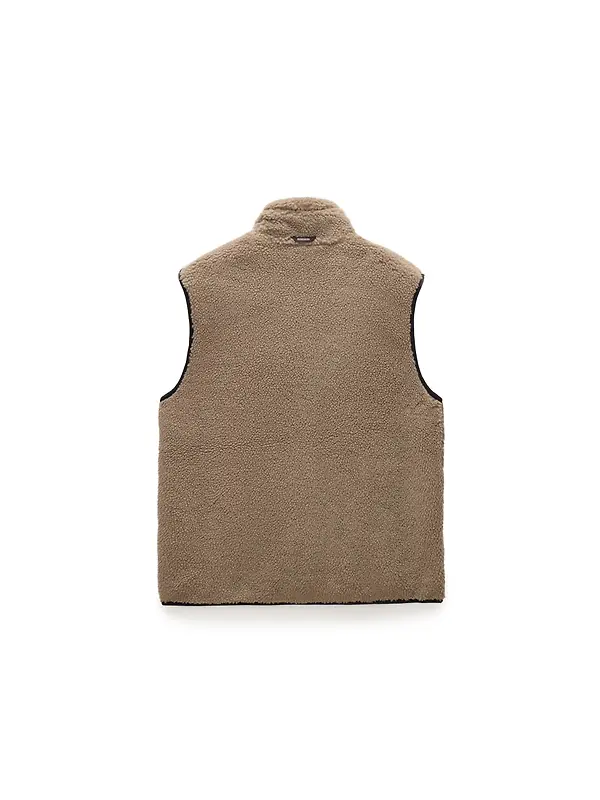 Napapijri Men's Yupik Curly Fleece Gilet - Multi Image 6