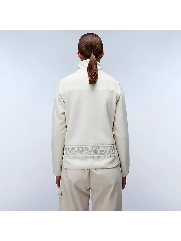 Napapijri Women's Yupik Curly Fleece - Beige Dimity Image 4