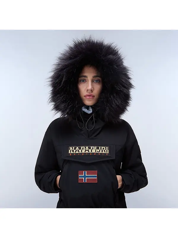 Napapijri Women's Skidoo Premium Anorak - Black Image 2