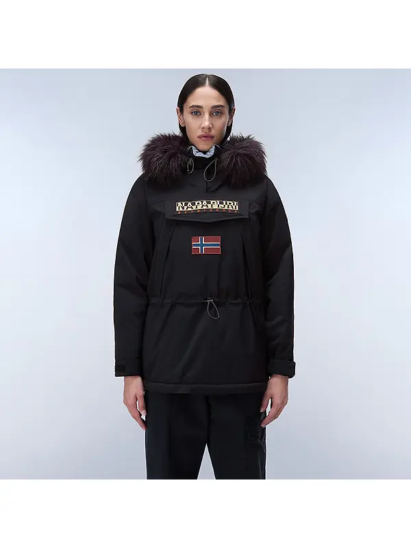 Napapijri Women's Skidoo Premium Anorak - Black Image 4