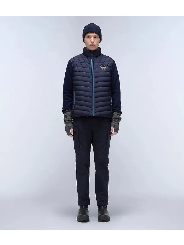 Napapijri Men's A-Lapaz Vest - Blue Marine Image 3