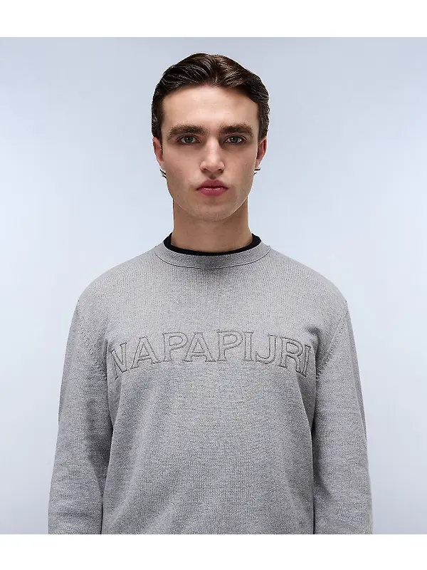 Napapijri Men's Ambra Jumper - Ultimate Grey Image 3