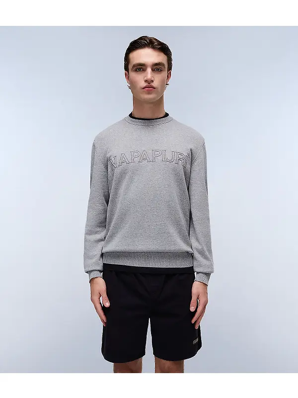 Napapijri Men's Ambra Jumper - Ultimate Grey Image 4