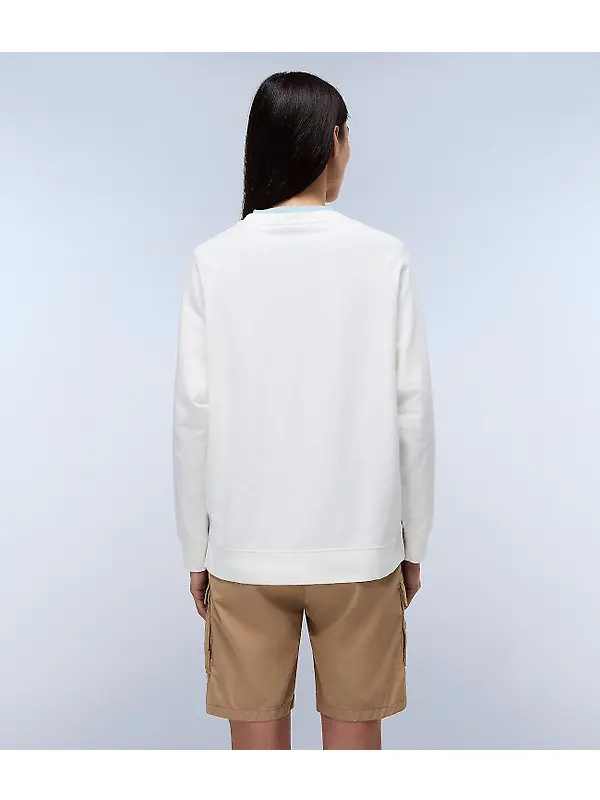 Napapijri Women's Fete Sweatshirt - White Heron Image 4