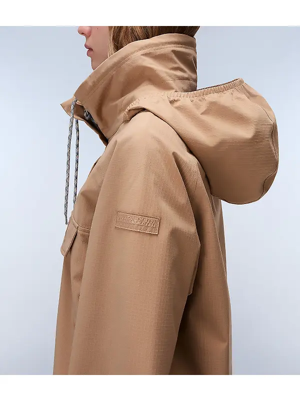 Napapijri Women's Rainforest Dune Anorak - Tannin Image 7