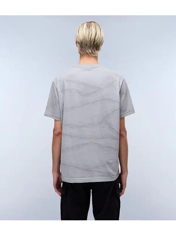 Napapijri Men's Cellini Short Sleeve T-Shirt - Grey Image 5