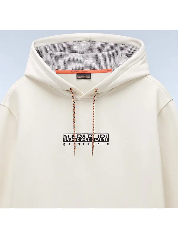 Napapijri Men's Fiemme Printed Hoody - Beige Dimity Image 6
