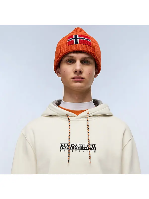 Napapijri Men's Fiemme Printed Hoody - Beige Dimity Image 4
