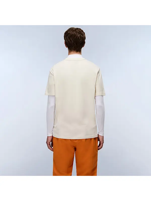 Napapijri Men's Fiemme Printed T-Shirt - Beige Dimity Image 4