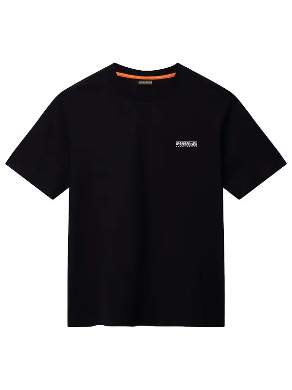Napapijri Men's Small Box T-Shirt - Black Beauty Image 1