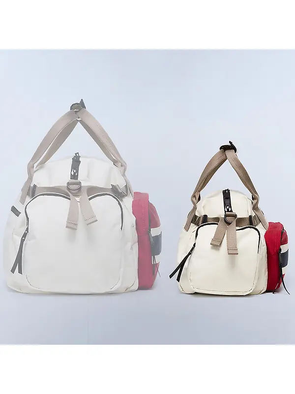Napapijri Nadir Small Duffle Bag 29 Lt - Beige Image 10