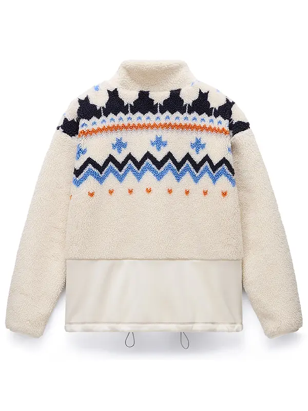 Napapijri Women's Ansei Full Zip Fleece - Beige Dimity Image 8