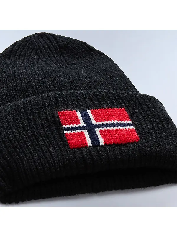 Napapijri Men's F-Evei Beanie - Black Beauty Image 2