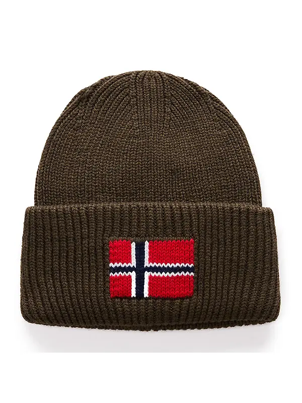 Napapijri Men's F-Evei Beanie - Tea Leaf Image 1
