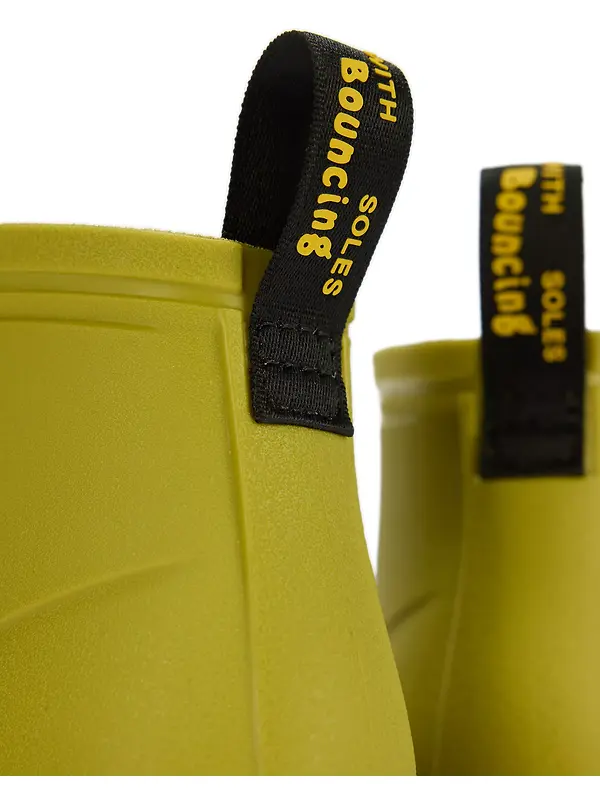 Dr. Martens 101 Rain Low Pull On Waterproof Boots - Golden Lime Image 3