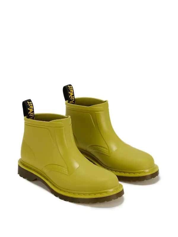 Dr. Martens 101 Rain Low Pull On Waterproof Boots - Golden Lime Image 5