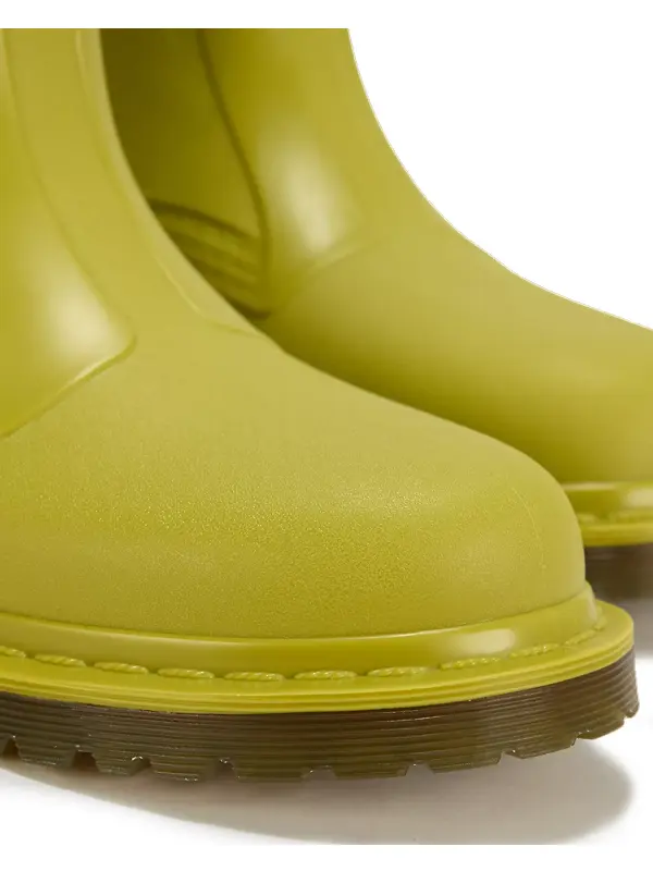Dr. Martens 101 Rain Low Pull On Waterproof Boots - Golden Lime Image 8