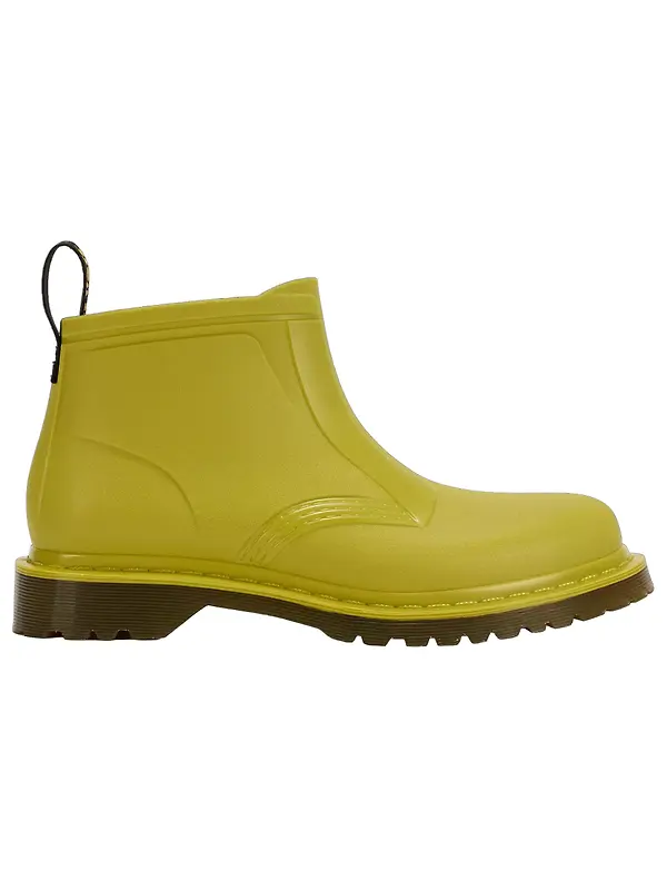 Dr. Martens 101 Rain Low Pull On Waterproof Boots - Golden Lime Image 1