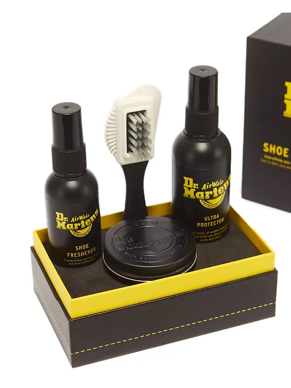 Dr Martens Premium Shoe Care Kit - Black Image 2