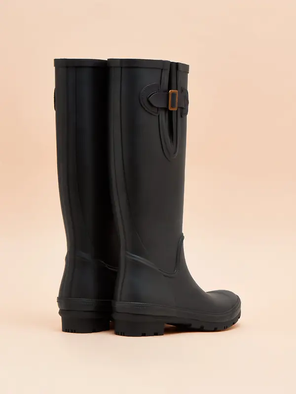 Joules Women's Houghton Adjustable Tall Wellies - Navy Blue Image 3