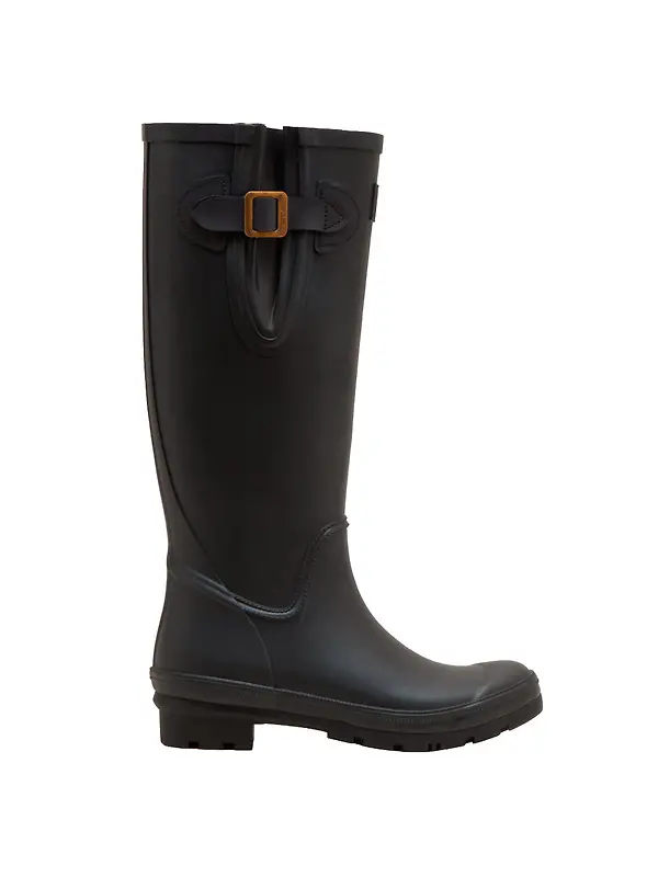 Joules Women's Houghton Adjustable Tall Wellies - Navy Blue Image 1