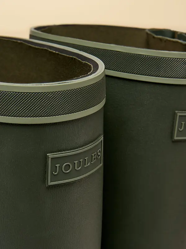 Joules Men's Eckland Adjustable Neoprene Tall Wellies - Green Image 6